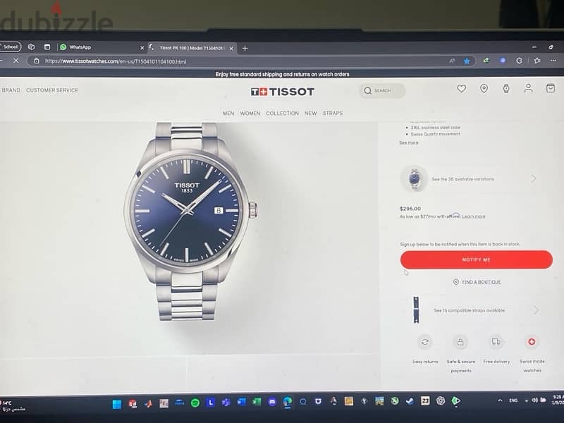 tisssot pr100 watch 3