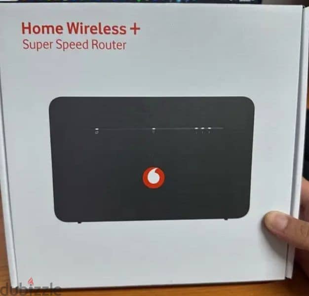 راوتر فودافون هوائي 300 mbps- الراوتر الجديد- الاسود 1