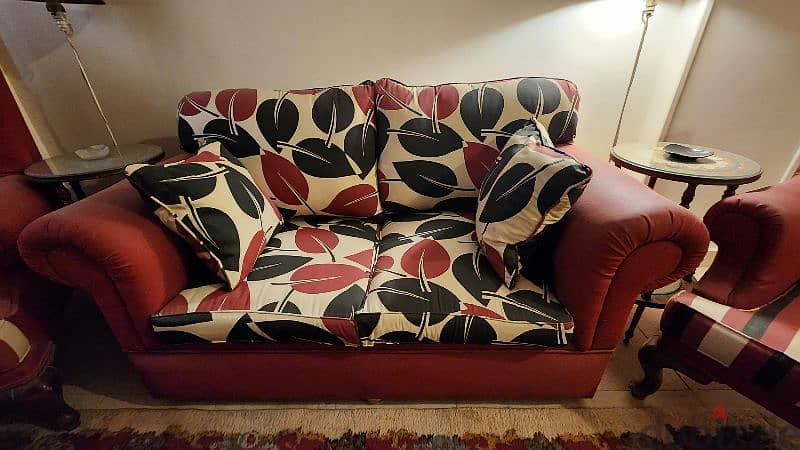 Full living Room (great condition/ real wood) 1