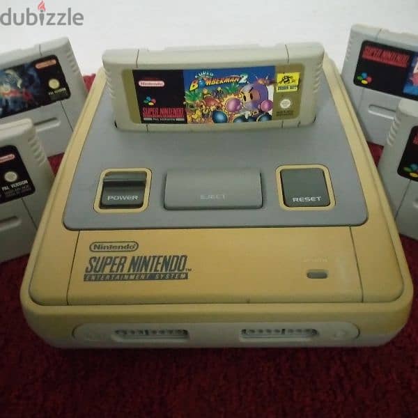 اللعاب الكترونيه قديمه Super nintendo 7