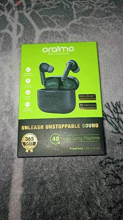 ايربودز oraimo free pods