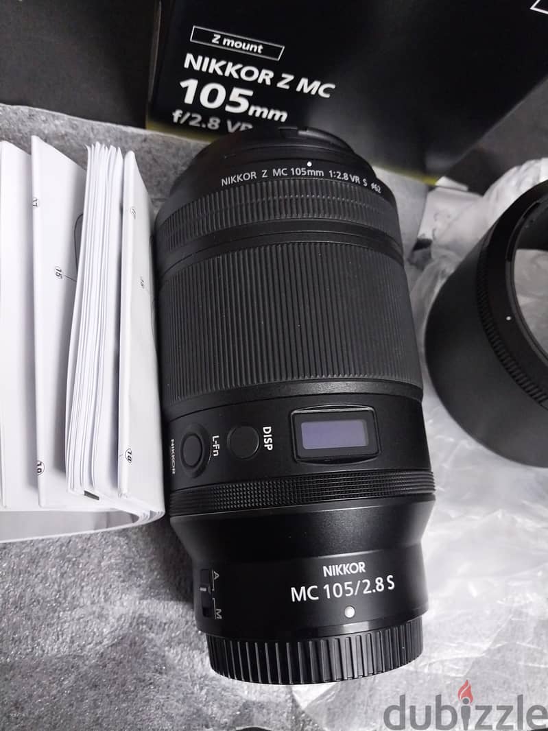 Lens NIKKOR z mc105 0