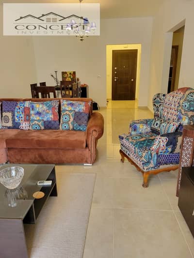 For Rent Fully Furnished Ground Apartment + Garden In Fifth Square Compound - New Cairo