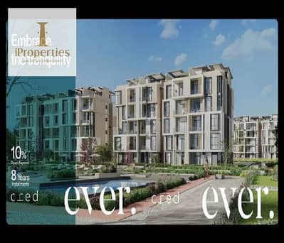 Finished Apartment Wit 5% Down payment and installments over to 8 years ever project , cred developments , in the heart of New Cairo