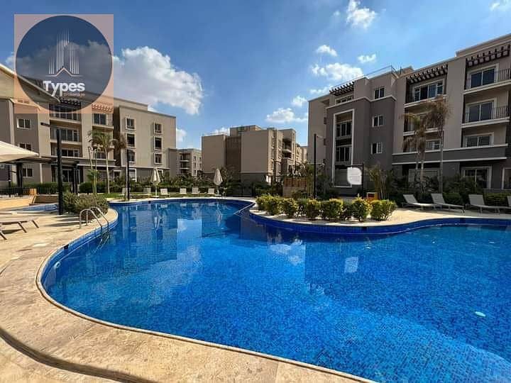 For sale, a penthouse apartment in October Plaza Compound, SODIC, immediate delivery, with a distinctive view, next to Mountain View iCity 0