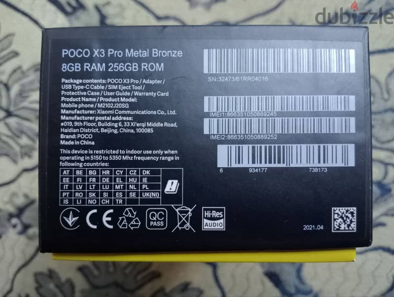 Xiaomi Poco X3 Pro 1