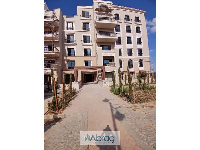 75 sqm studio for sale in Village West Compound, Sheikh Zayed, at a very special price and payment facilities, finished with air conditioning. 0