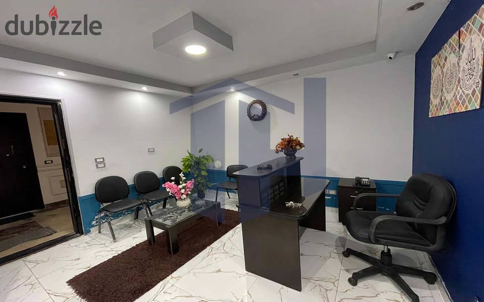 Furnished administrative headquarters for rent 150m Raml Station (Shakour Street) 0