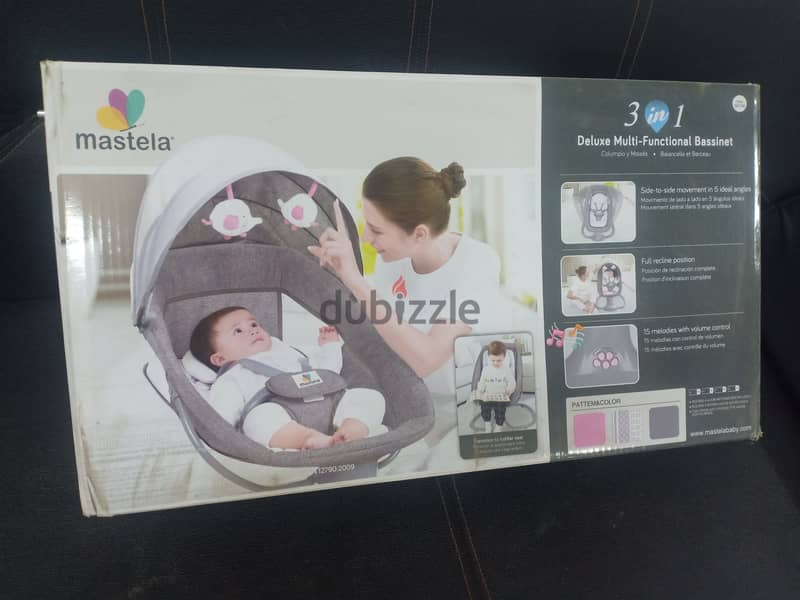 mastela baby swing 3 in 1 ماستيلا 0