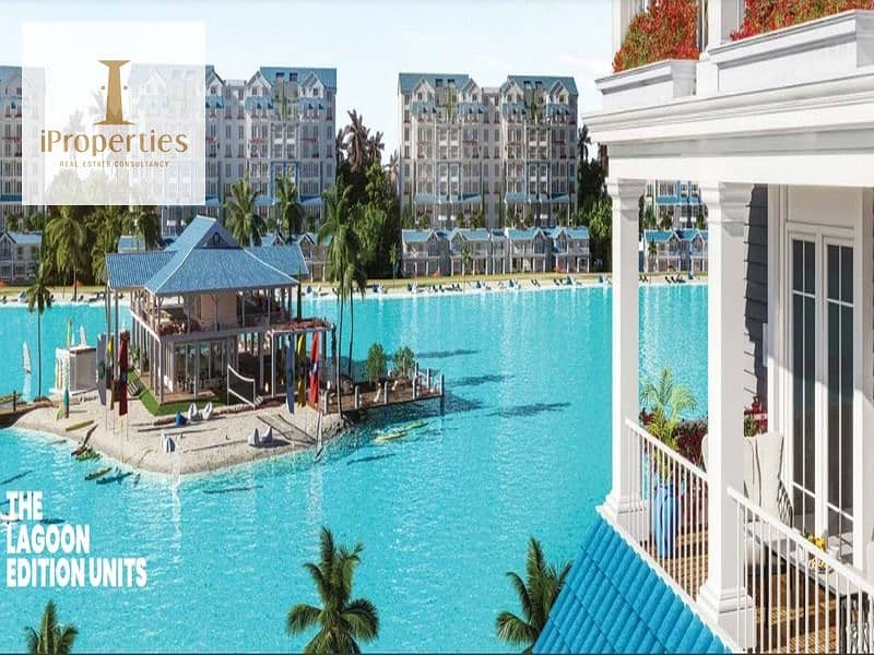 Mountain view i city New Cairo Phase: Logon Park 1st stage   BUA: 165m   Lagoon view 0