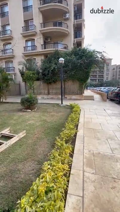 Furnished studio with private garden for rent in Al-Rehab City 0