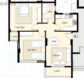 للبيع بتسهيلات حتي 2034 أرضي بحديقه خاصه 0