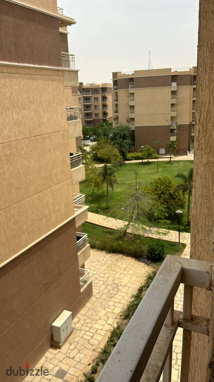 Apartment for sale in Madinaty, immediate delivery, distinctive view of the park, area 133 square meters, no installments and cash 0