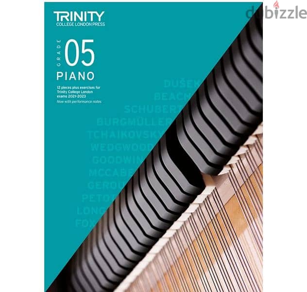 Trinity original book 2021 piano grade 5 0