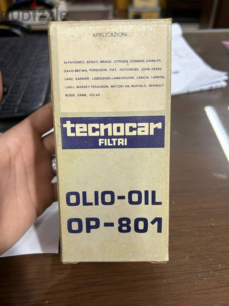 TECNOCAR OP801 Oil filter 0