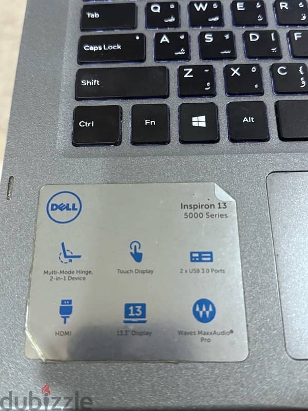 dell inspiron touch screen بحاله ممتازه 3