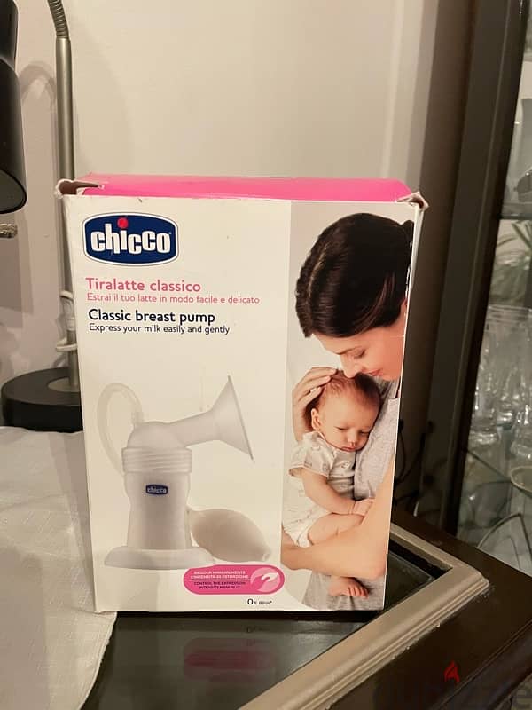 chicco breast pump new 1