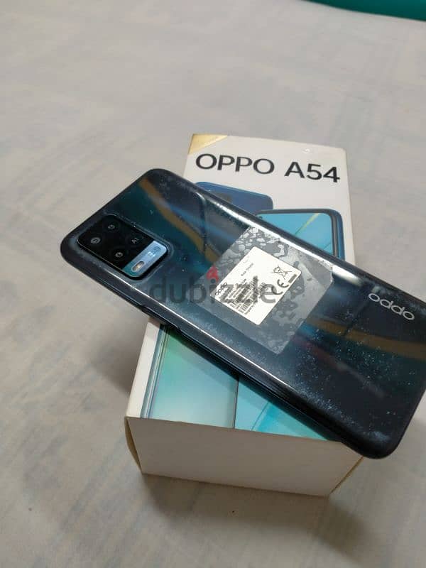 oppo a54 بلزقة الضهر مفهوش خربوش معا كل حجتة الأصلية 0