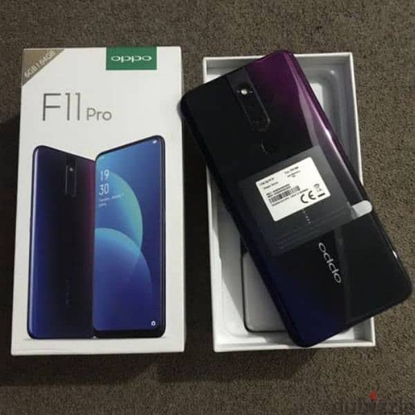 موبيل oppo f11pro كالجديد 0