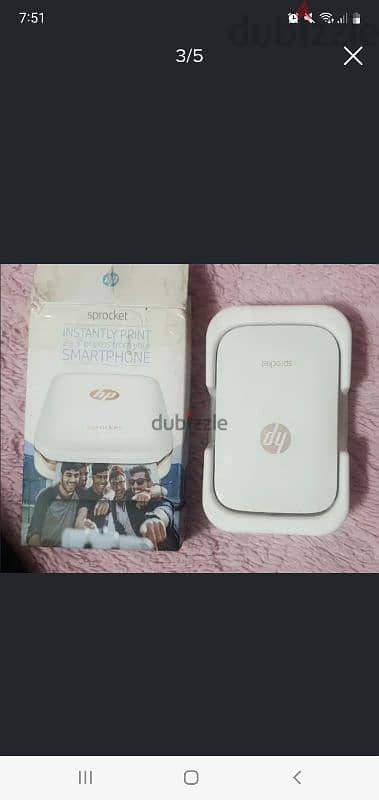 طابعه فوريه HP Sprocket 1