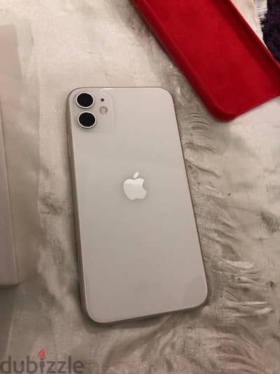 iphone 11 128 GB بطارية 100% خطين فعلي