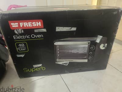 Electric oven fresh 48 litres