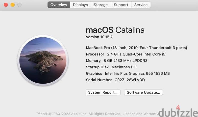 Macbook Pro 2019 4