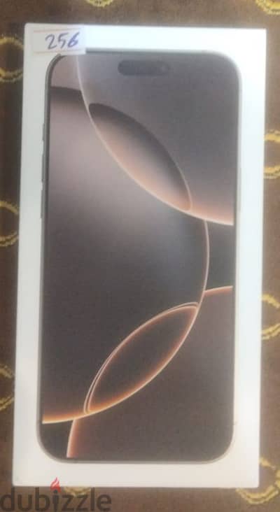 iPhone 16 pro max 256 sealed