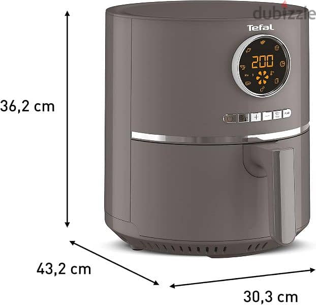 Tefal Ultra Fry Digital Air Fryer, 4.2 Liters, 8 Programs, 5