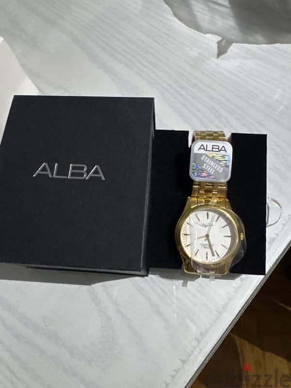 Alba watch 8N0040 new ساعة البا جديدة 0