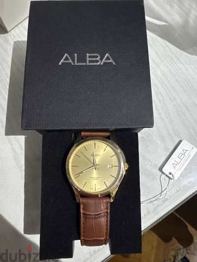 Alba watch 0DA406 new- ساعة البا جديدة