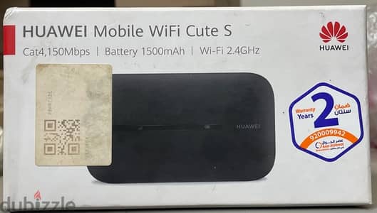 Huawei Mobile Wifi Cute S / راوتر متنقل وارد السعودية لم يستخدم