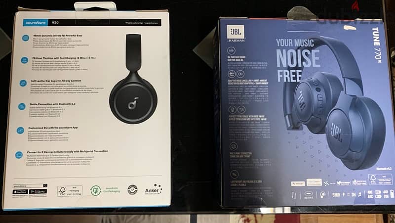 JBL Tune 77nc & Soundcore Headphones 3