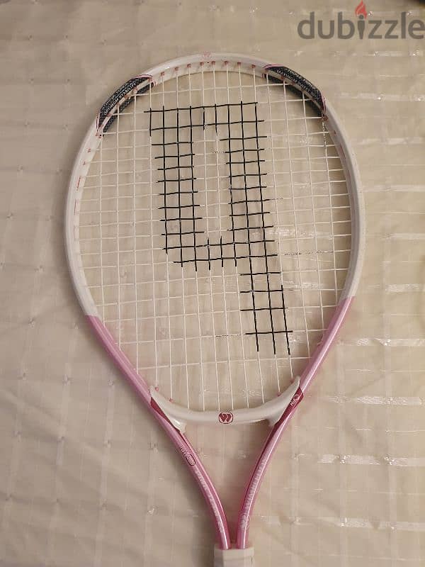 wimbledon sharapova air pink edition tennis racket 23 inch 0