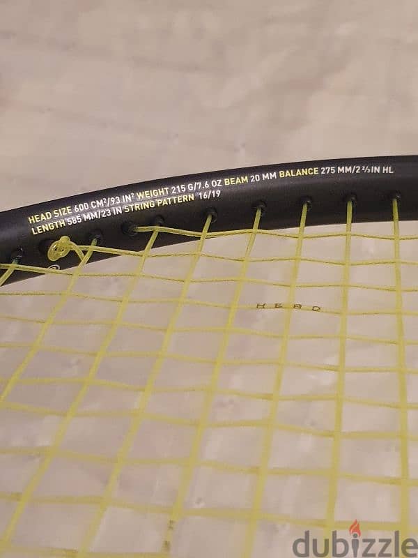 Head tennis racket 4