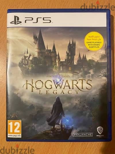 Hogwarts ps5 CD Arabic + assassin creed black flag ps4 CD Arabic