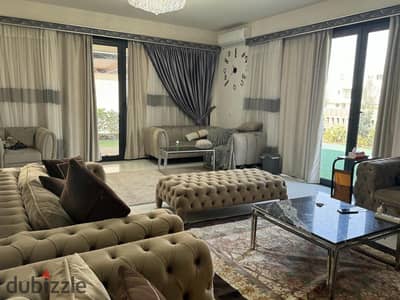 standalone villa for rent in Al Burouj Compound in Shorouk City 440 m, garden, 4 bedrooms, fully furnished, fully finished, prime locations