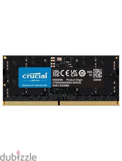 Crucial 16GB 4800 متبرشمة DDR5