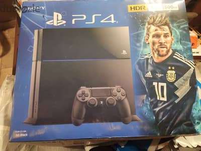 Playstation 4 كسر زيرو 500gb - دراع اورجينال مع 5 لعبة