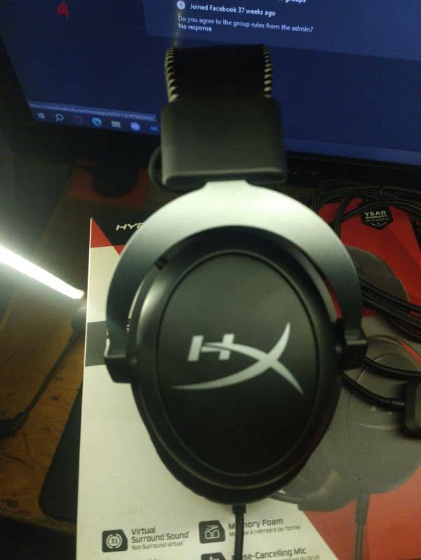 Hyper x cloud 2 (open box) Headset 2