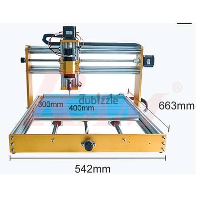 Cnc 3040 500w router & diod laser 2x1