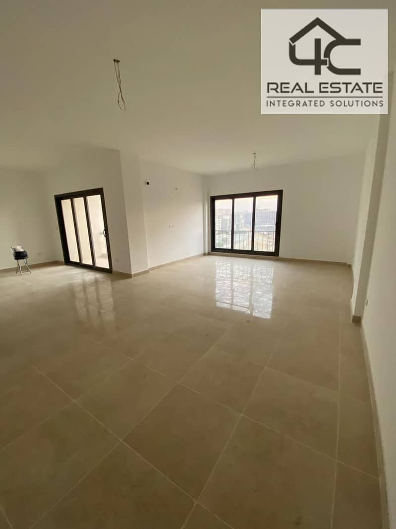 For sale in 5th Settlement apartment 3 bedrooms fully finished prime view on landscape with down payment and installments in Fifth Square 0