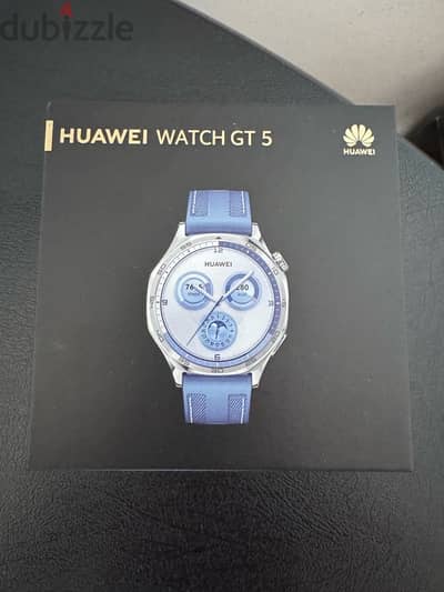 huawei watch gt5 blue edition