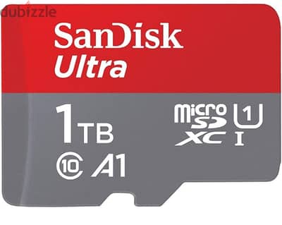 SanDisk 1TB Ultra ميموري 120 ميجا كتابة سريعة لم تستخدم - ضمان محلي