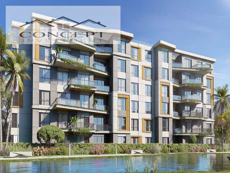 Lagoon View Fully Finished Apartment Delivery 2026 In Palm Hills New Cairo - New Cairo 0