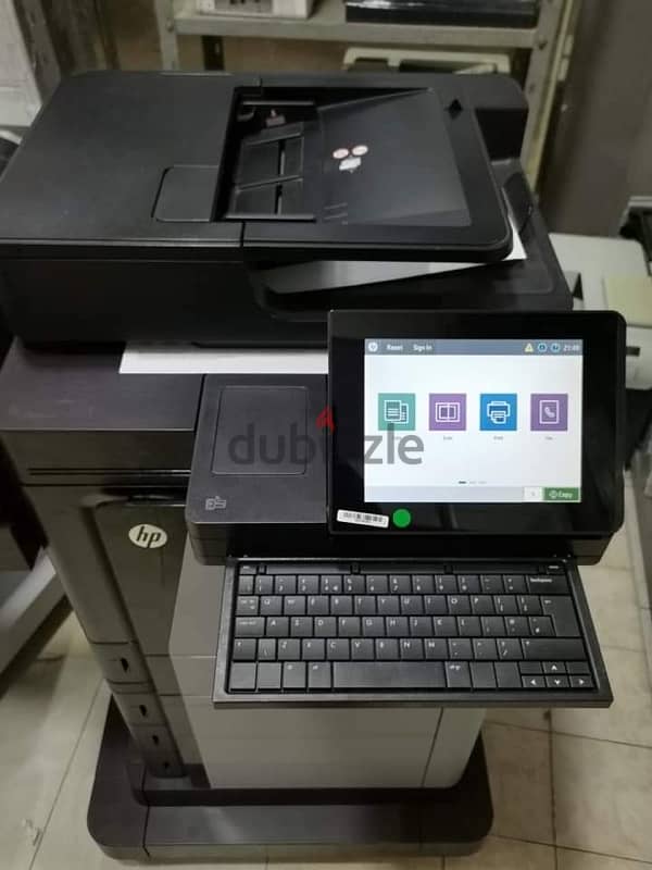 مكنة طباعة + تصوير HP الوان وابيض واسود 2