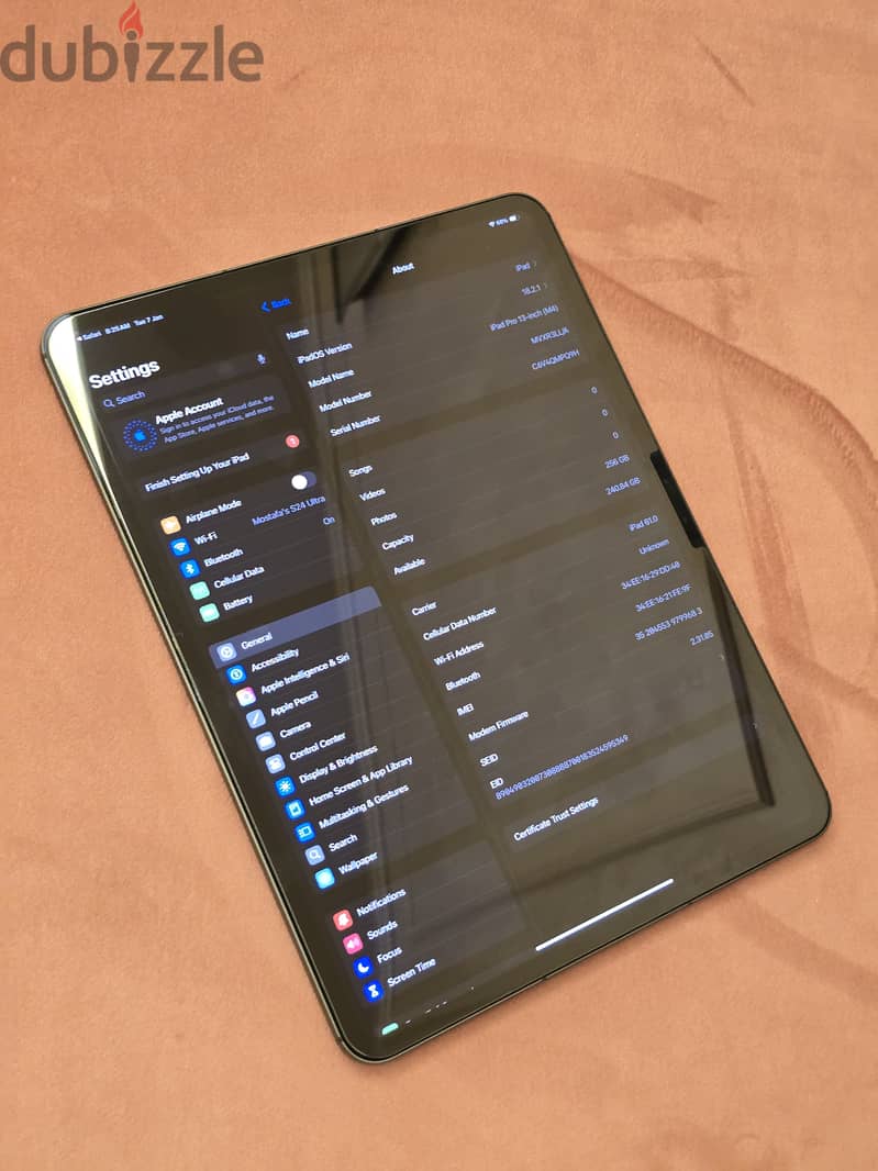 iPad Pro 13 M4 256GB WiFi كالجديد بالضمان 2