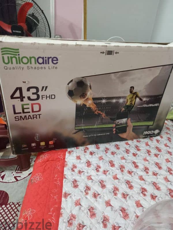 شاشه يونيون اير Led  سمارتحرق اسعار جديده مخرجتش من الكرتونه 4