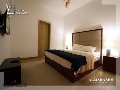 Apartment (finished - with air conditioners), immediate receipt, for sale in Al Marasem Compound, Fifth Settlement, in installments