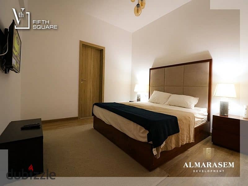 Apartment (finished - with air conditioners), immediate receipt, for sale in Al Marasem Compound, Fifth Settlement, in installments 0